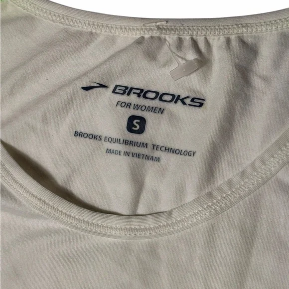 Brooks nightlife equilibrium High Visibility Running T-shirt women small - Picture 12 of 14